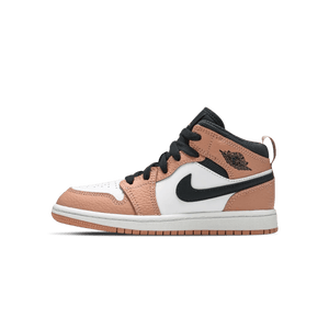 Air Jordan 1 Mid Children's 'Pink Quartz' (PS)