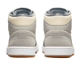 Air Jordan 1 Mid Coconut Milk Particle Grey