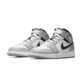 Air Jordan 1 Mid GS 'Light Smoke Grey'