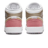 Air Jordan 1 Mid GS Pink Tan