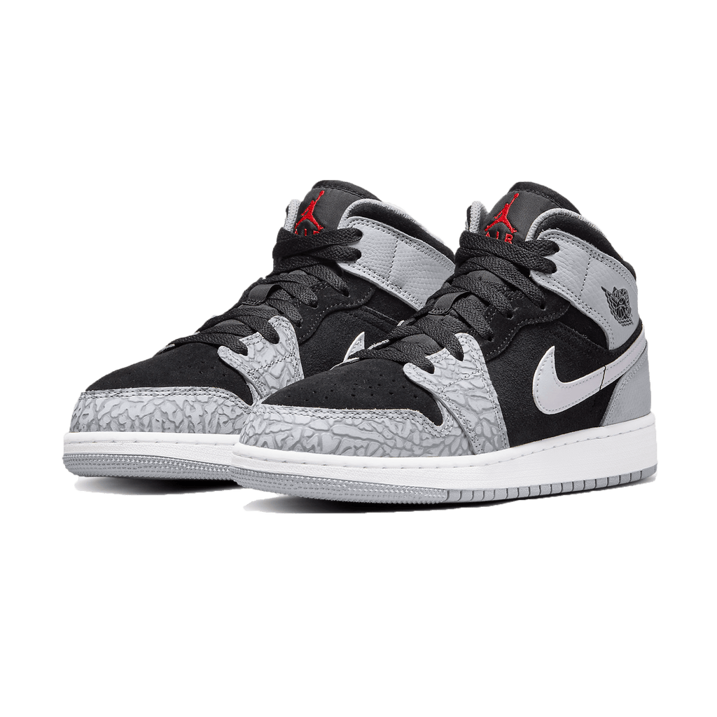 Air Jordan 1 Mid SE GS 'Elephant Toe'