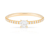 Cartier Étincelle De Cartier Princess-Cut Diamond Ring 18ct Yellow Gold - Shop Prestige