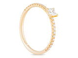 Cartier Étincelle De Cartier Princess-Cut Diamond Ring 18ct Yellow Gold - Shop Prestige