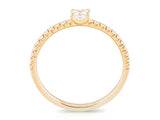 Cartier Étincelle De Cartier Princess-Cut Diamond Ring 18ct Yellow Gold - Shop Prestige