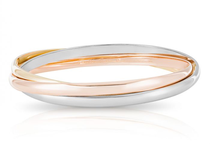 Cartier Tri-Colour Gold Trinity De Cartier Bracelet - Shop Prestige