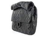 Chanel Black Quilted Leather Roll Reissue 2.55 Clutch Bag - Shop Prestige