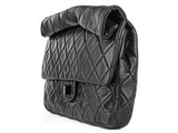 Chanel Black Quilted Leather Roll Reissue 2.55 Clutch Bag - Shop Prestige