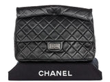 Chanel Black Quilted Leather Roll Reissue 2.55 Clutch Bag - Shop Prestige