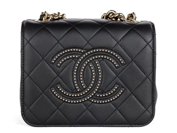 Chanel Black Lambskin Beauty Begins Flap Bag - Shop Prestige
