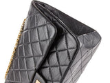 Chanel Black Calfskin Leather Quilted 2.55 Reissue Flap Bag - Shop Prestige