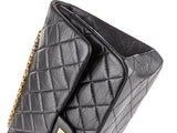 Chanel Black Calfskin Leather Quilted 2.55 Reissue Flap Bag - Shop Prestige