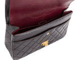 Chanel Black Calfskin Leather Quilted 2.55 Reissue Flap Bag - Shop Prestige