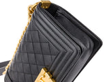 Chanel Black Caviar Small Boy Bag - Shop Prestige