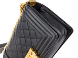 Chanel Black Caviar Small Boy Bag - Shop Prestige