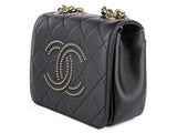 Chanel Black Lambskin Beauty Begins Flap Bag - Shop Prestige