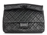 Chanel Black Quilted Leather Roll Reissue 2.55 Clutch Bag - Shop Prestige
