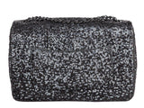 Chanel Black Sequin Lambskin Moonlight On Water Single Flap Bag - Shop Prestige