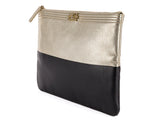 Chanel Gold & Black Boy O Case Clutch - Shop Prestige