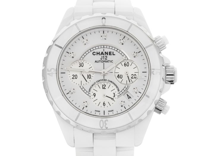 Chanel J12 Chronograph Ceramic 41mm Watch - Shop Prestige