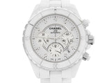 Chanel J12 Chronograph Ceramic 41mm Watch - Shop Prestige