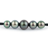 Quintuple Rainbow 9.2-11.6mm Mana Pearl Necklace