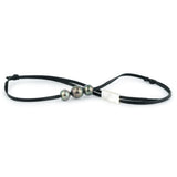 Triple Peacock Green 10.9-12.4 Circled Eimeo Mana Necklace