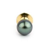 Lavender-Green 9.6mm Tahitian Pearl Tie Tack