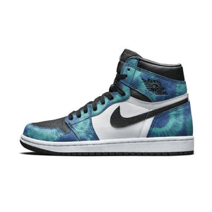 Air Jordan 1-hoog Tie Dye