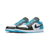 Air Jordan 1 Laag - Zwart Laserblauw