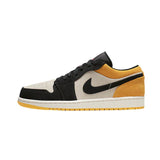 Air Jordan 1 Low- Zeil Universiteitsgoud Zwart