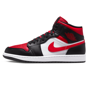 Air Jordan 1 Mid 'Black Fire Red'