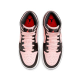 Air Jordan 1 Mid GS Black Pink Crimson