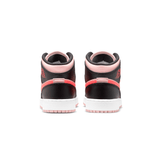 Air Jordan 1 Mid GS Black Pink Crimson