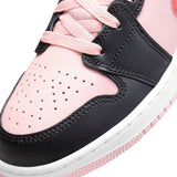 Air Jordan 1 Mid GS Black Pink Crimson