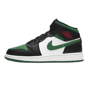Air Jordan 1 Mid GS 'Black Pine Green'