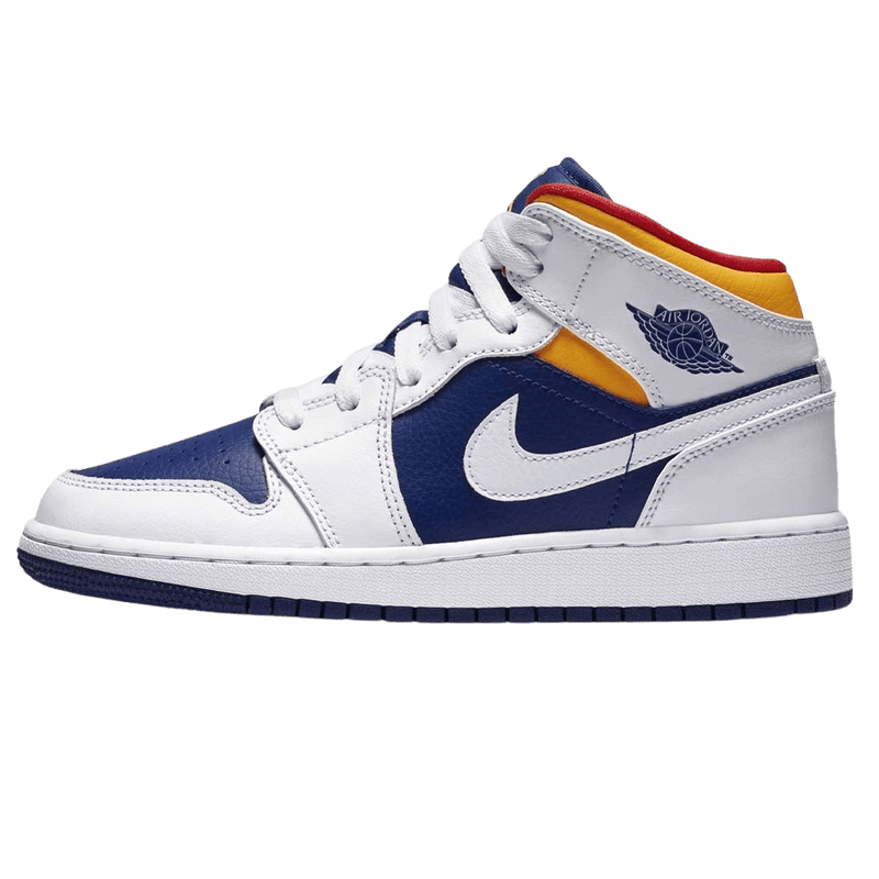 Air Jordan 1 GS Mid 'White Laser'