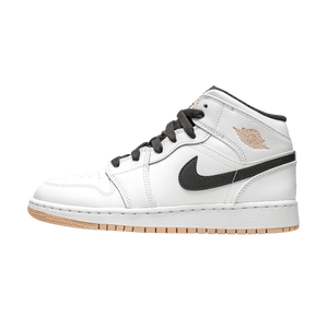 Air Jordan 1 Mid GS 'White Arctic Orange'