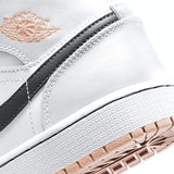 Air Jordan 1 Mid GS 'White Arctic Orange'
