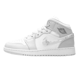 Air Jordan 1 Mid SE GS 'Swoosh Logo - Grey Camo'