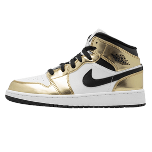 Air Jordan 1 Mid SE GS 'Metallic Gold'