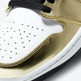 Air Jordan 1 Mid SE GS 'Metallic Gold'