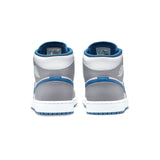 Air Jordan 1 Mid 'Cement True Blue'