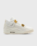 Air Jordan 4- Metallic Goud