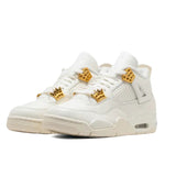 Air Jordan 4- Metallic Goud
