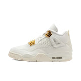 Air Jordan 4- Metallic Goud