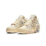 Air Jordan 4- Off White Sail