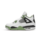 Air Jordan 4- Oliegroen