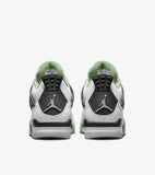Air Jordan 4- Oliegroen