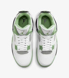 Air Jordan 4- Oliegroen