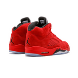 Air Jordan 5 - Rood suède